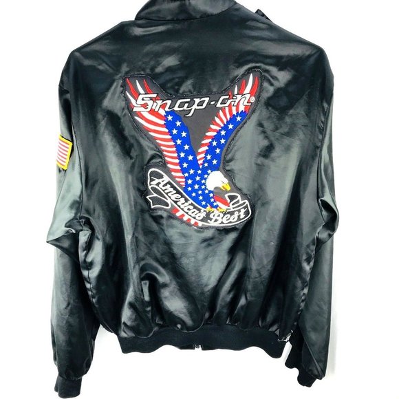 SNAP-ON Tools Vintage Jacket Mens MEDIUM 1970 Larg - Picture 1 of 8